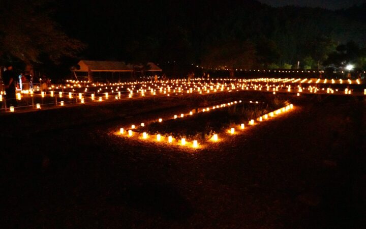 越前朝倉万灯夜2026　二夜で約3万人をお迎えしました