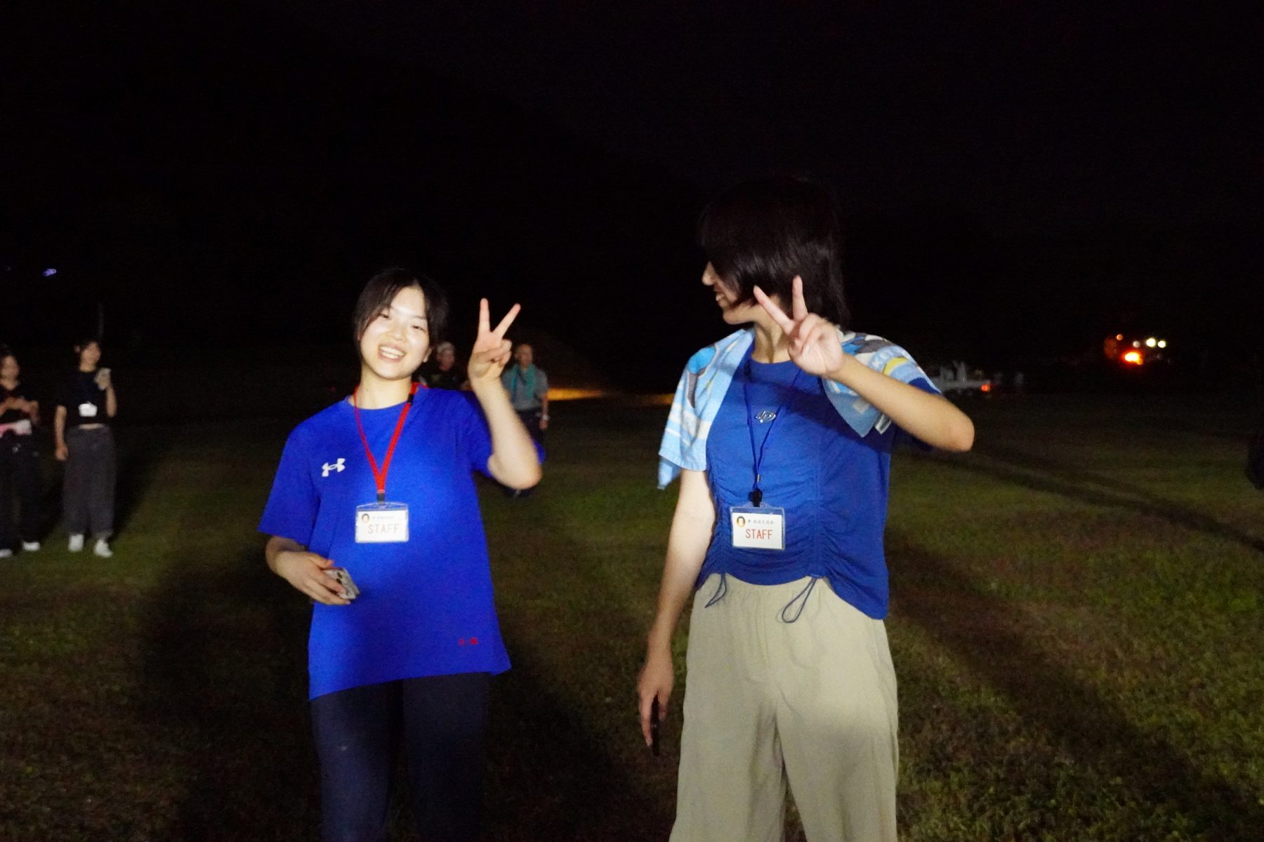 万灯夜を支えたボランティアの皆さん
